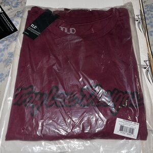 Troy Lee Designs Women’s Signature Short Sleeve Maroon Size Large